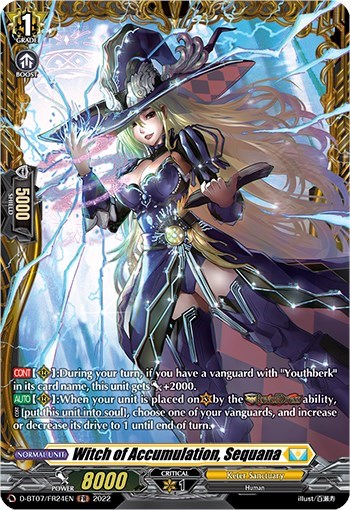 Witch of Accumulation, Sequana [D Format] D-BT07/FR24EN