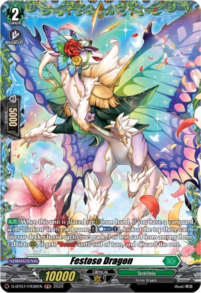 Festoso Dragon [D Format] D-BT07/FR30EN
