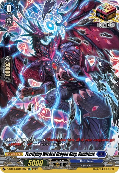 Terrifying Wicked Dragon King, Vamfrieze [D Format] D-BT07/WO01EN