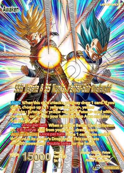 Trunks // SSB Vegeta & SS Trunks, Father-Son Onslaught BT16-071