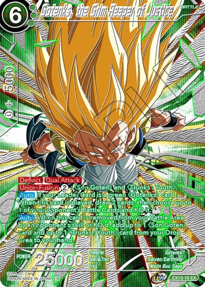 Gotenks, the Grim Reaper of Justice EX13-16