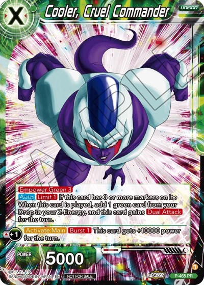 Cooler, Cruel Commander P-465
