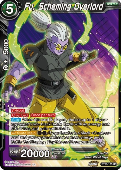 Fu, Scheming Overlord BT20-133