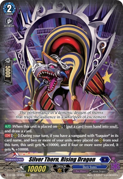 Silver Thorn, Rising Dragon [D Format] D-BT08/004EN