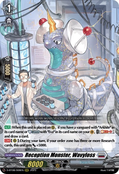 Reception Monster, Wavyloss [D Format] D-BT08/006EN