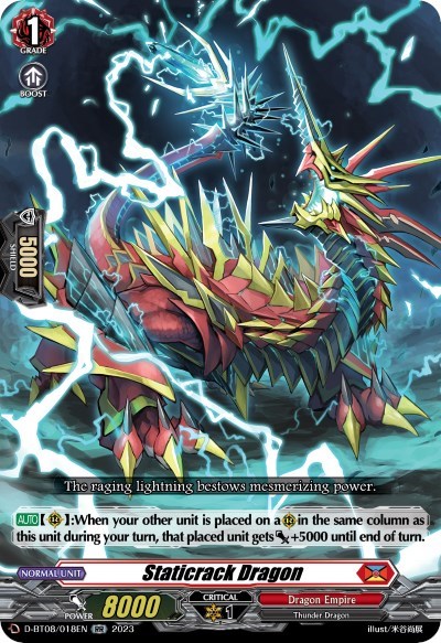 Staticrack Dragon [D Format] D-BT08/018EN