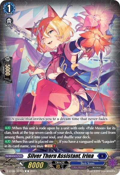 Silver Thorn Assistant, Irina [D Format] D-BT08/067EN