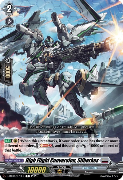 High Flight Conversion, Silberkes [D Format] D-BT08/073EN