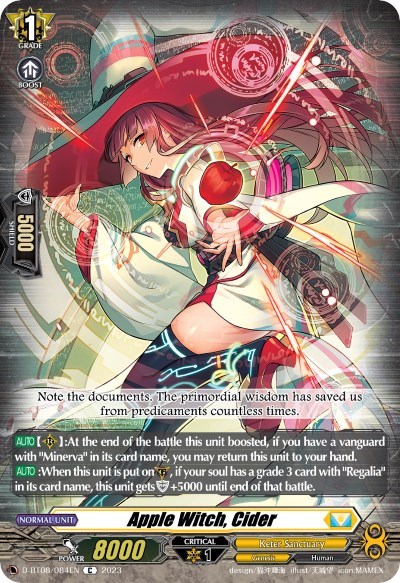 Apple Witch, Cider [D Format] D-BT08/084EN
