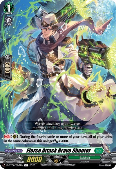 Fierce Attack Brave Shooter [D Format] D-BT08/092EN