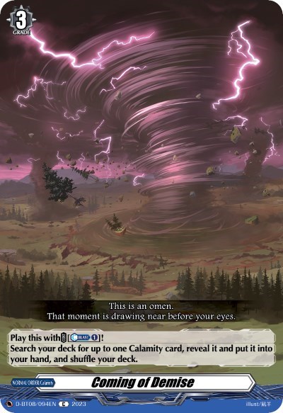 Coming of Demise [D Format] D-BT08/094EN