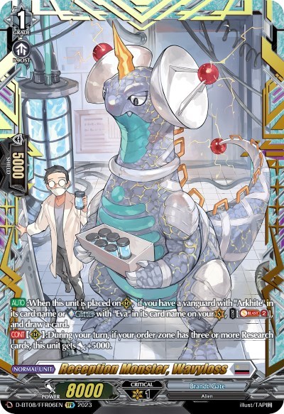 Reception Monster, Wavyloss [D Format] D-BT08/FFR06EN