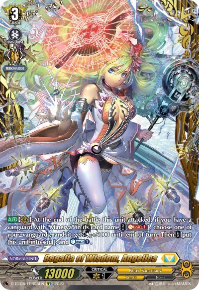Regalia of Wisdom, Angelica [D Format] D-BT08/FFR08EN