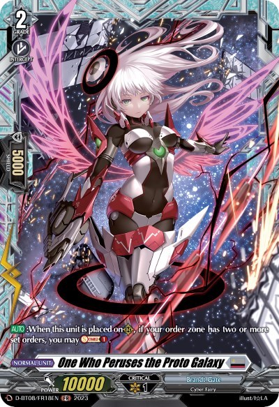 One Who Peruses the Proto Galaxy [D Format] D-BT08/FR18EN