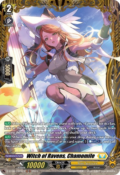 Witch of Ravens, Chamomile [D Format] D-BT08/FR22EN
