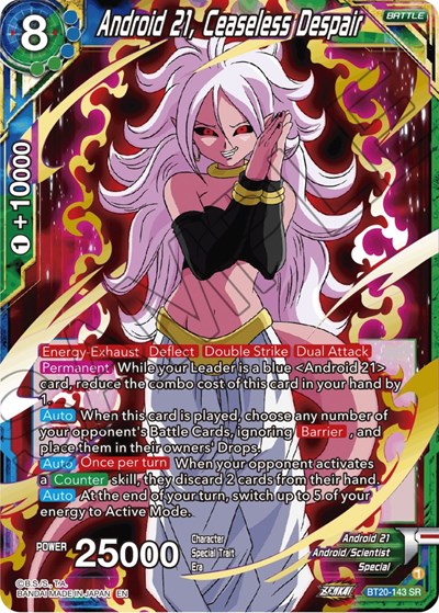 Android 21, Ceaseless Despair BT20-143