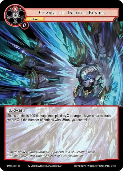 Charge of Infinite Blades 