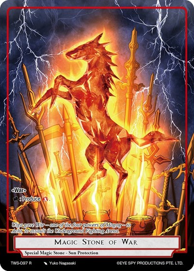 Magic Stone of War TWS-097 R