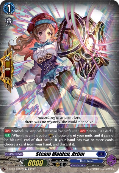 Steam Maiden, Arlim [D Format] D-SS02/008EN