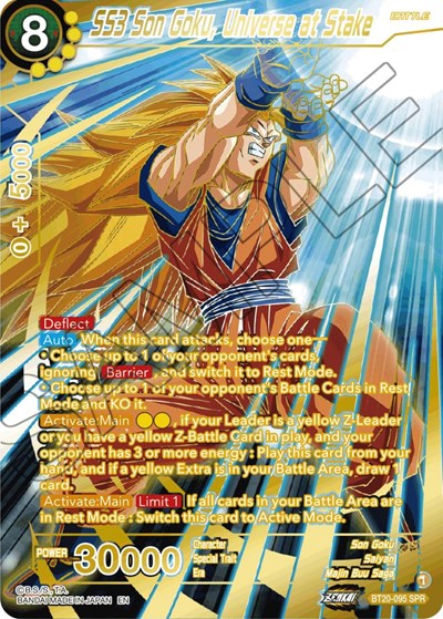 SS3 Son Goku, Universe at Stake BT20-095
