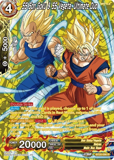 SS Son Goku & SS Vegeta, Ultimate Duo BT20-096