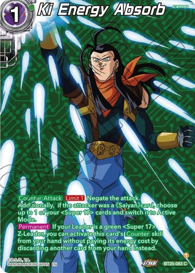 Ki Energy Absorb BT20-083