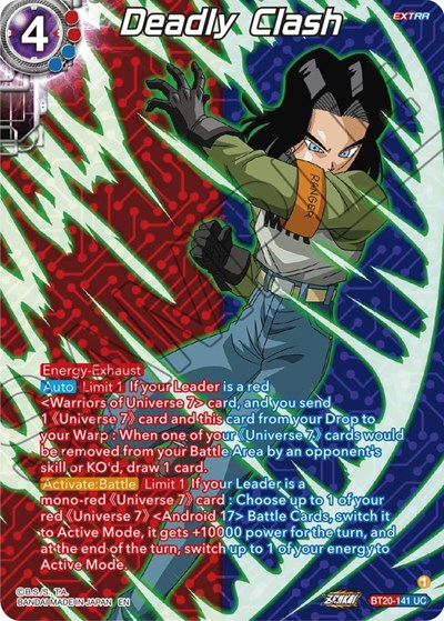 Deadly Clash BT20-141