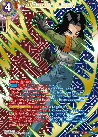 Deadly Clash BT20-141