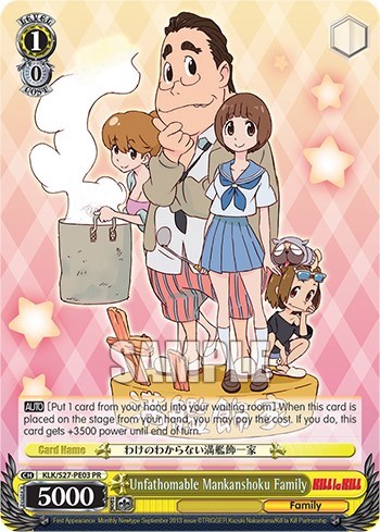 Unfathomable Mankanshoku Family KLK/S27-PE03 PR