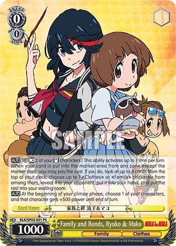 Family and Bonds, Ryuko & Mako KLK/SP03-E01 PS