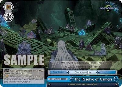 The Resolve of Gamers LH/SP02-E08 PS