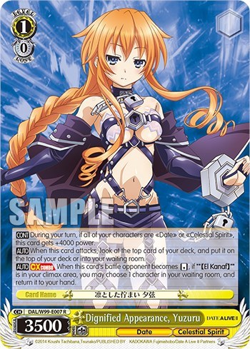 Dignified Appearance, Yuzuru DAL/W99-E007 R