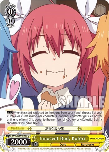Innocent Bud, Kotori DAL/W99-E017 C