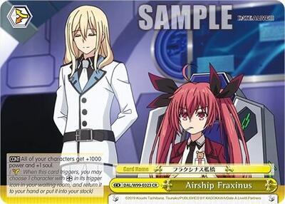 Airship Fraxinus DAL/W99-E023 CR