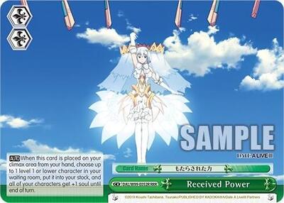 Received Power DAL/W99-E052R RRR