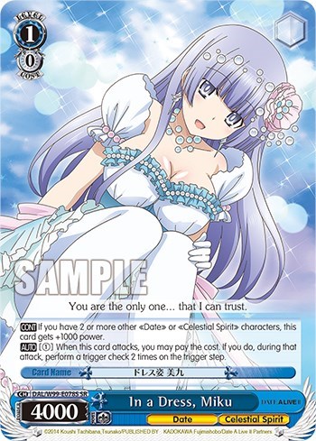In a Dress, Miku DAL/W99-E078S SR