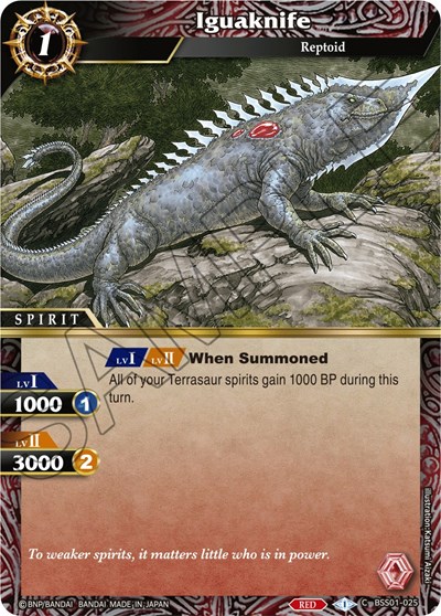 Iguaknife BSS01-025