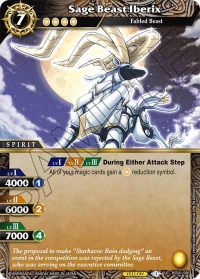 Sage Beast Iberix BSS01-086