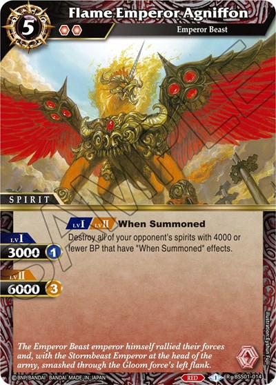 Flame Emperor Agniffon BSS01-014