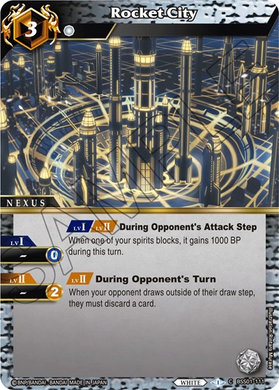 Rocket City BSS01-111