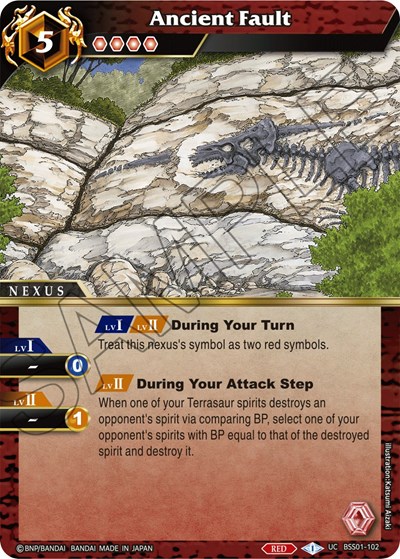 Ancient Fault BSS01-102