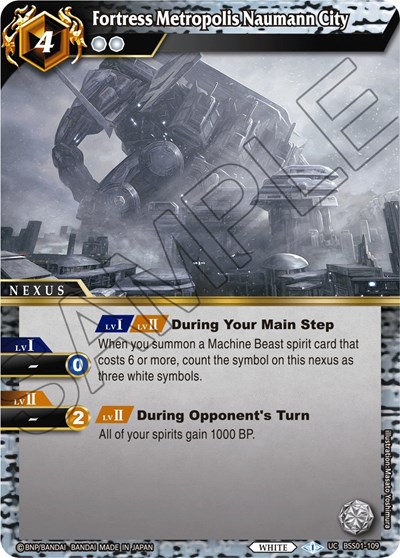 Fortress Metropolis Naumann City BSS01-109