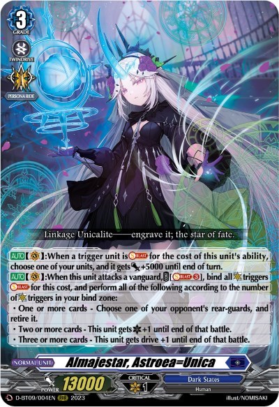 Almajestar, Astroea=Unica [D Format] D-BT09/004EN