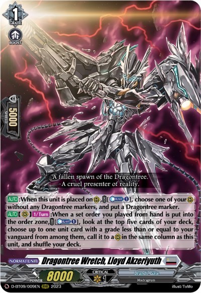 Dragontree Wretch, Lloyd Akzeriyuth [D Format] D-BT09/009EN