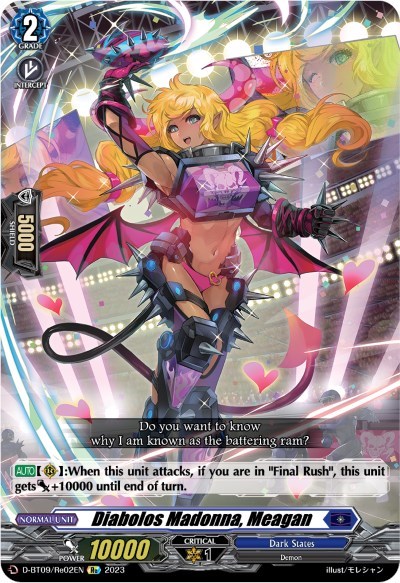 Diabolos Madonna, Meagan [D Format] D-BT09/Re02EN