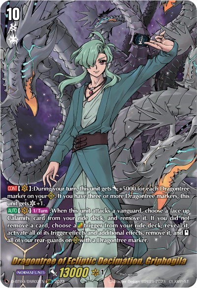 Dragontree of Ecliptic Decimation, Griphogila [D Format] D-BT09/DSR02EN