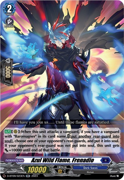 Azul Wild Flame, Frenadio [D Format] D-BT09/023EN