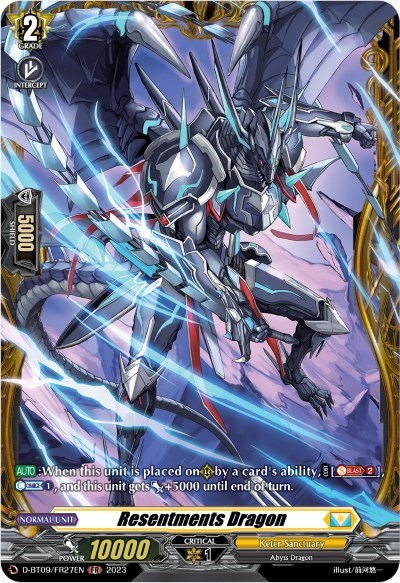 Resentments Dragon [D Format] D-BT09/FR27EN