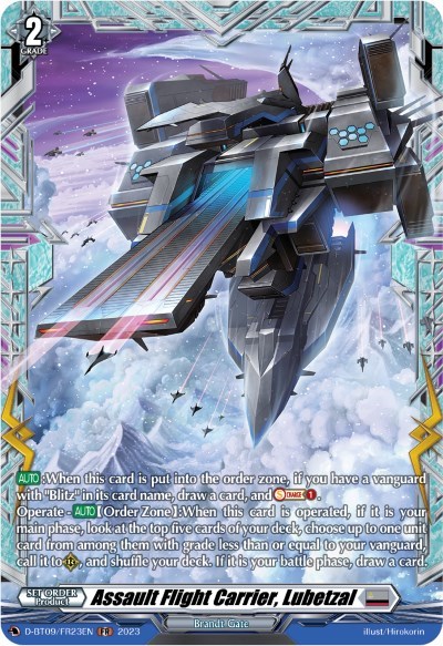 Assault Flight Carrier, Lubetzal [D Format] D-BT09/FR23EN