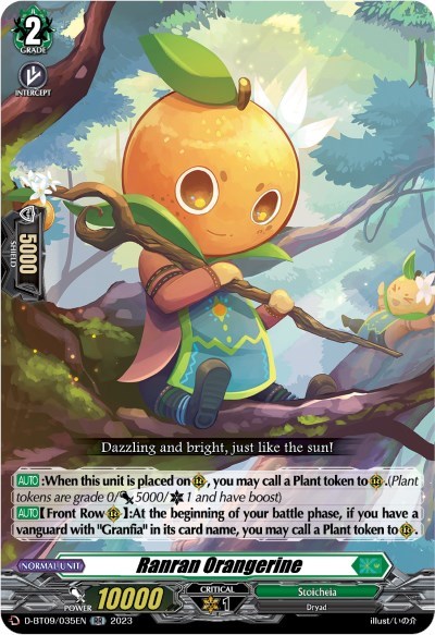 Ranran Orangerine [D Format] D-BT09/035EN